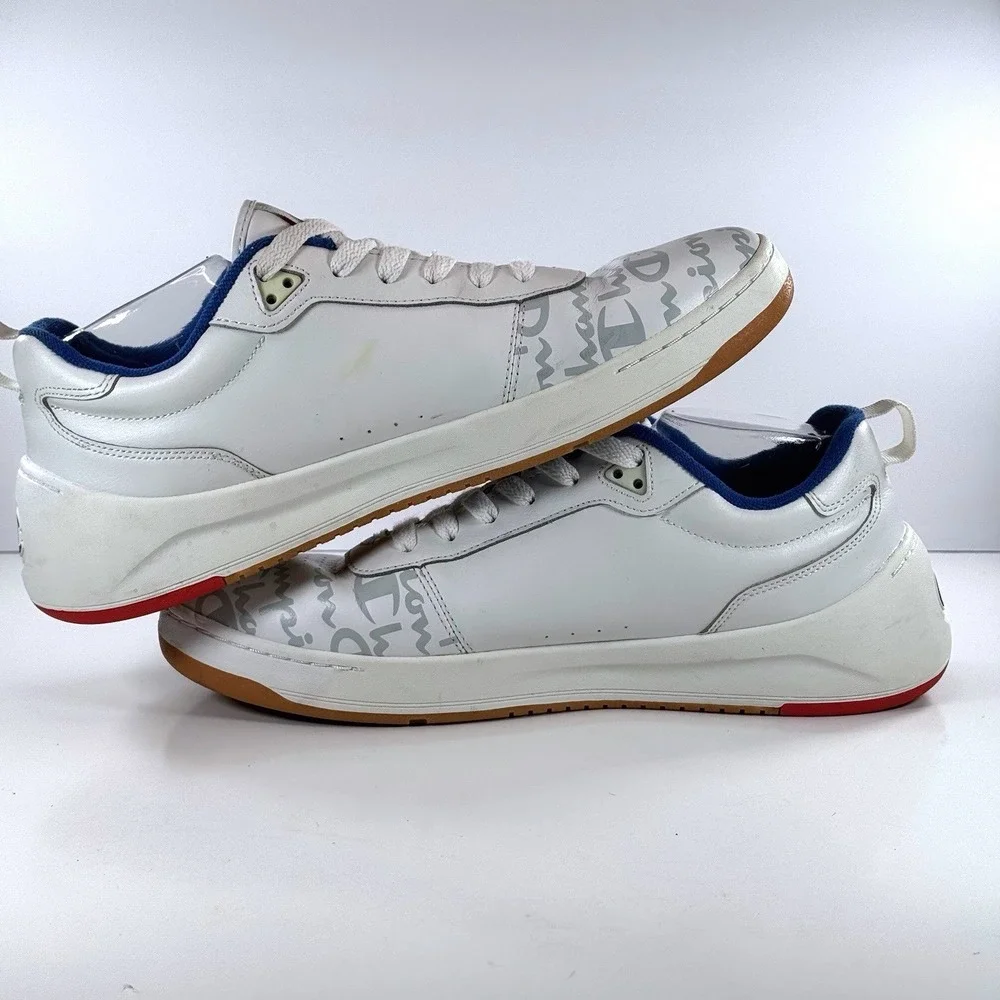 Champion Super C Court Low Print White Shoes Logo Print Limited Men's‎ Size 12